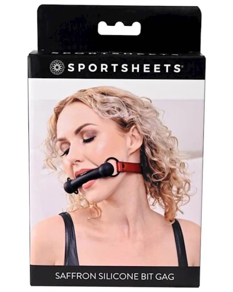 Saffron Silicone Bit Gag