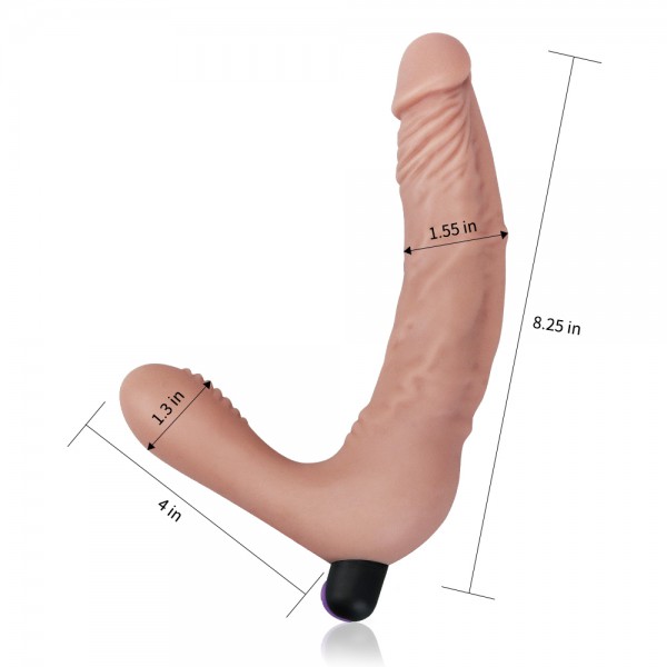 Vibrating Strapless Strap On