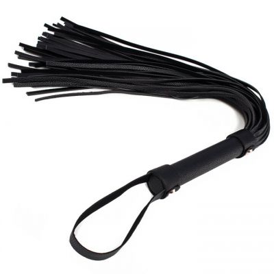 Bondara Chastiser Studded Faux Leather Flogger 21 Inch