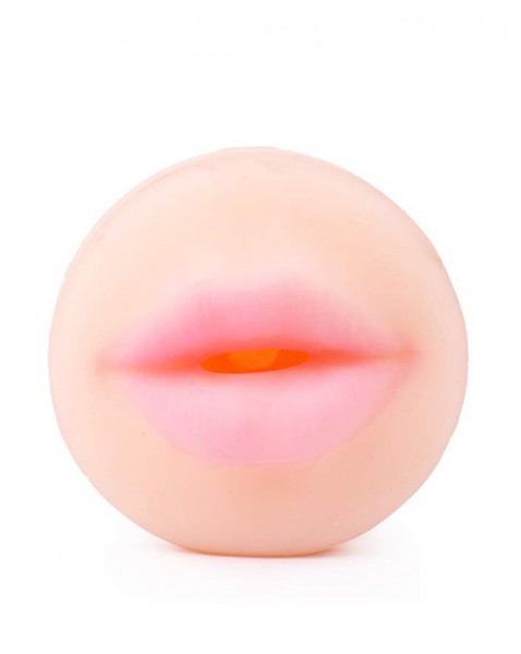 Cyberskin Vulcan Vibrating Deep Throat - Cream