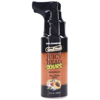 Goodhead Juicy Head Dry Mouth Spray Sour Peach 2 Oz