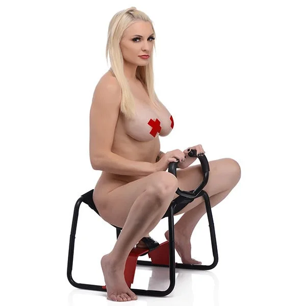 LoveBotz Bangin' Bench EZ-Ride Stool with Handles
