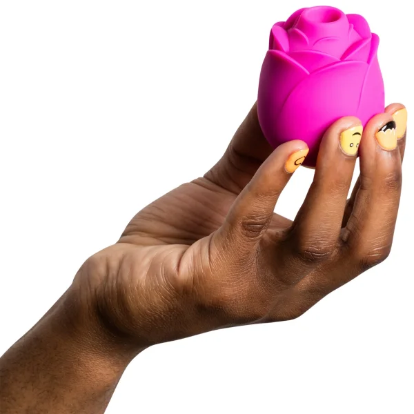 ROMP Rose Pleasure Air Rechargeable Clitoral Massaging Stimulator