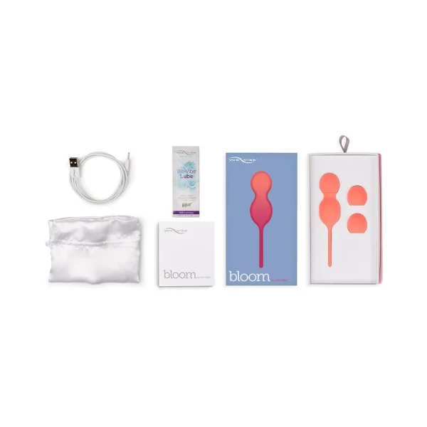 We-vibe Bloom Coral Kegal Balls Orange — image 7 of 8