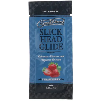 GoodHead Slick Head Glide 24oz in Strawberry