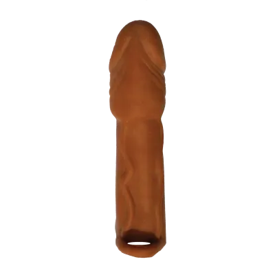 Skinsations Latin Lover Series Husky Lover 7 Inch Vibrating Brown