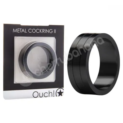 Ouch Black Metal Cockring II