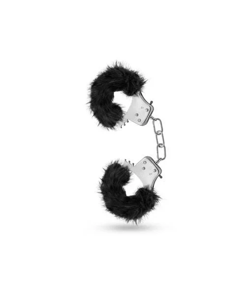 Temptasia - Plush Fur Cuffs - Black
