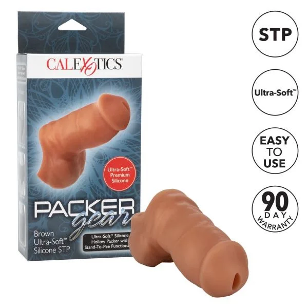 Packer Gear Ultra Soft Brown Stand To Pee Hollow Packer — image 4 of 8