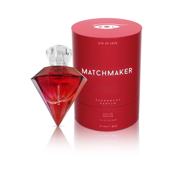 Personal Care: Eye Of Love Matchmaker Red Diamond Attract Him Pheromone Parfum 1 Oz.