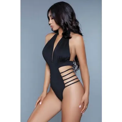 Willow Swimsuit Black Large