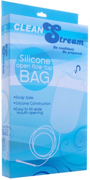 Open Flow Top Enema Bag System