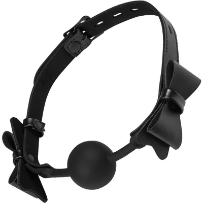 Sincerely Bow Tie Silicone Ball Gag By Sportsheets