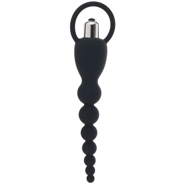 Adam & Eve Vibrating Silicone Anal Beads