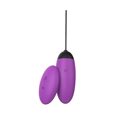 Amore Ada Vibrating Egg Purple 3 4 Inch