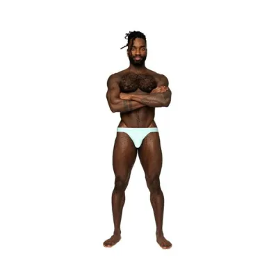 Women s Lingerie Male Power Easy Breezy Thong Sleeve Aqua S m