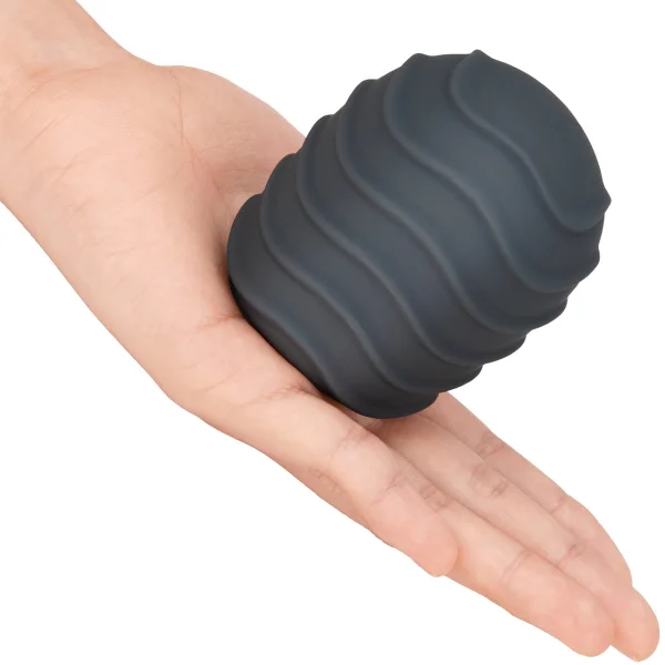 Le Wand Original Silicone Textured Covers Black Pack Of 2