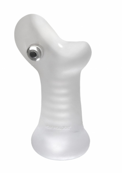 The Super Sucker 2.0 - ULTRASKYN Vibrating Stroker - Clear - Blowjob Stroker
