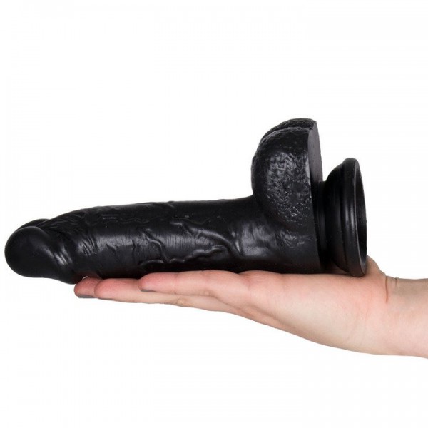 Bondara Rider Black Silicone Realistic Dildo – 7, 8, 9 or 10 Inch — image 5 of 8