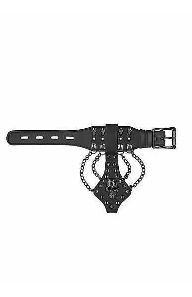 Ouch! Skulls & Bones Bracelet With Skulls And Chains Black — image 8 of 8