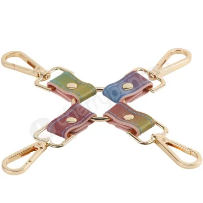 Spectra Bondage Rainbow Gold Hogtie Clips