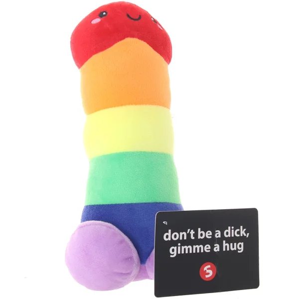 Rainbow Penis Plushie