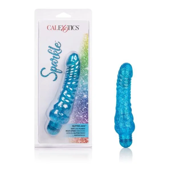 Sparkle Glitter Jack Blue Vibrator — image 7 of 8