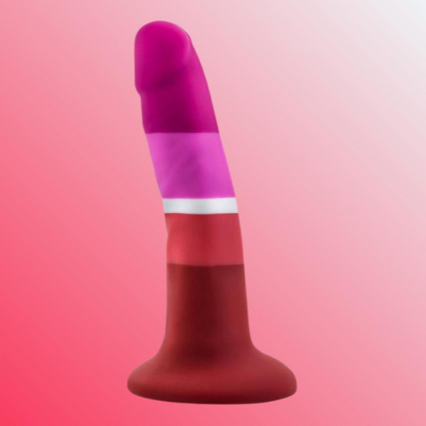 Avant Pride P3 Beauty Petite Harness Ready Suction Cup Silicone Dildo