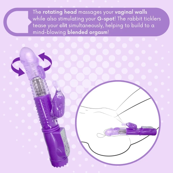 FREE Rotating Rabbit! - Add To Your Cart!