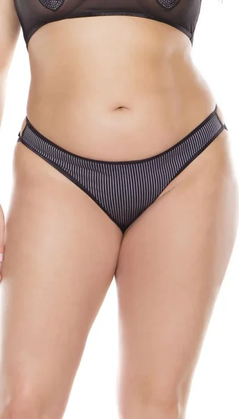 Seductive Strappy Crotchless Panty