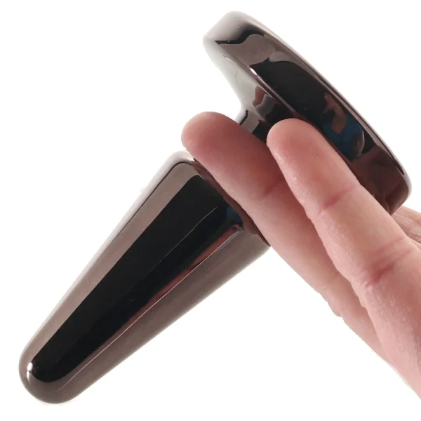 Beginner Metal Plug Rechargeable Vibrating Butt Plug By Evolved Novelties