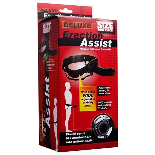 Deluxe Erection Assist Hollow Strap-On