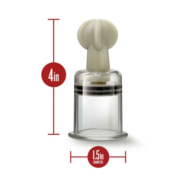 Temptasia - Clit And Nipple Large Twist Suckers - Set Of 2 - Clear — image 13 of 14