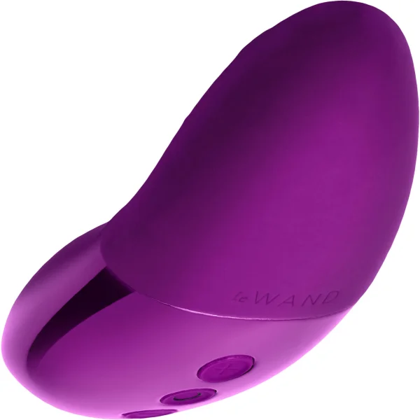 Le Wand Chrome Point Vibrator - Dark Cherry