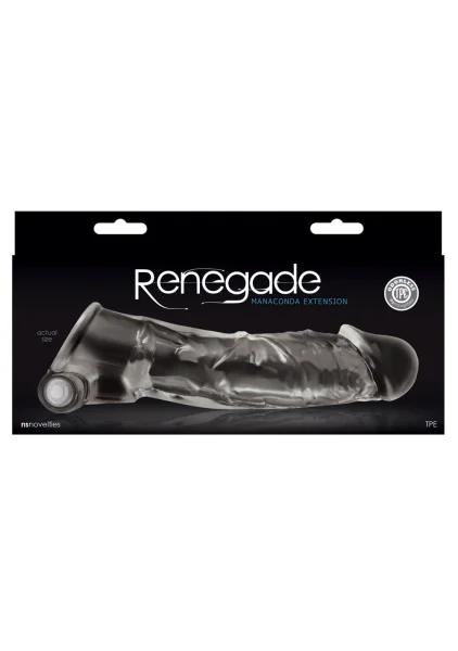 Renegade Manaconda - Clear Cock Extender Sleeve