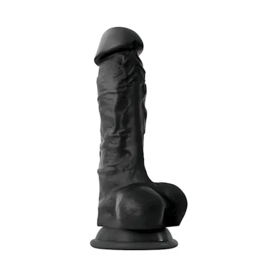 Colours Pleasures Dildo Black 7 Inch