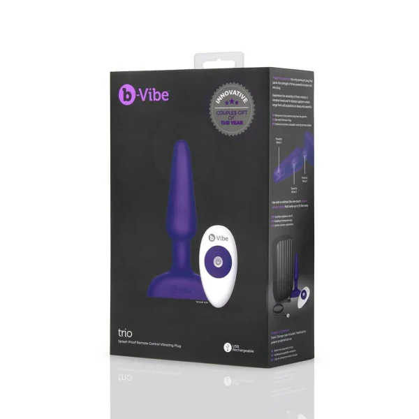 b-Vibe Trio Anal Plug — image 13 of 14