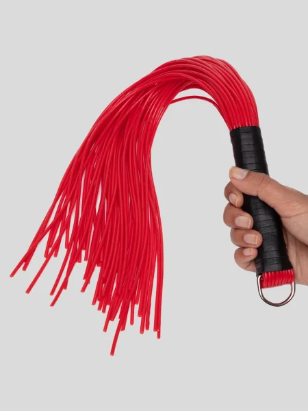 DOMINIX Deluxe Leather and PVC Flogger