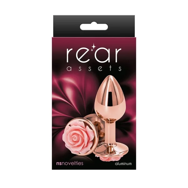 Rear Assets White Rose Anal Plug by NS — image 8 of 19