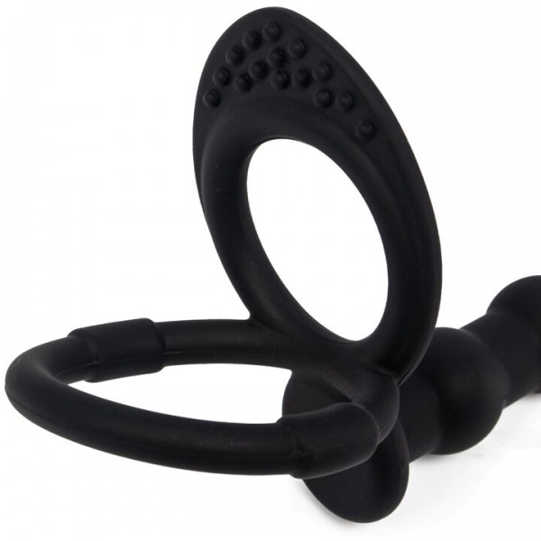 Bondara Double Bubble Anal Penetration Cock Ring — image 4 of 5