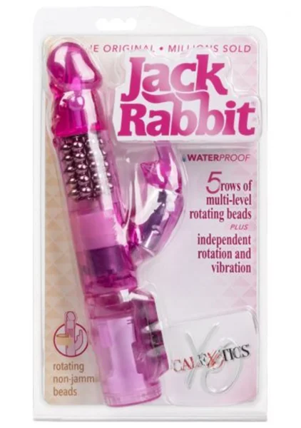 California Exotic Waterproof Jack Rabbit - Pink