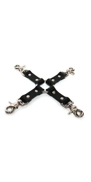Hog Tie Leather Black