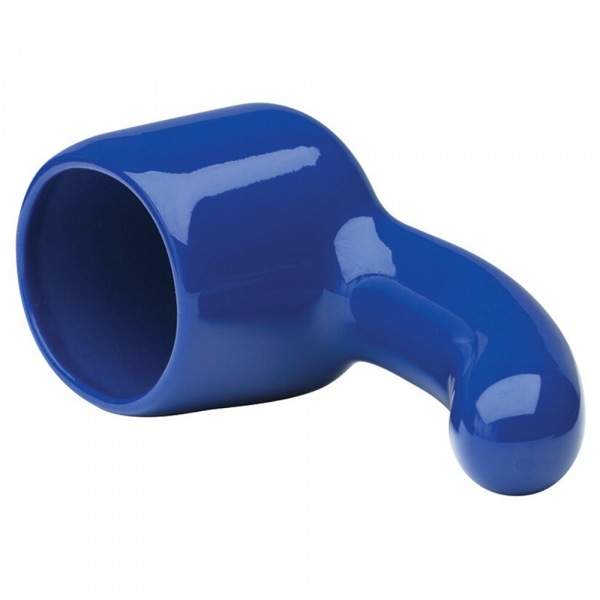 Hitachi Magic Wand Attachment Curved Blue