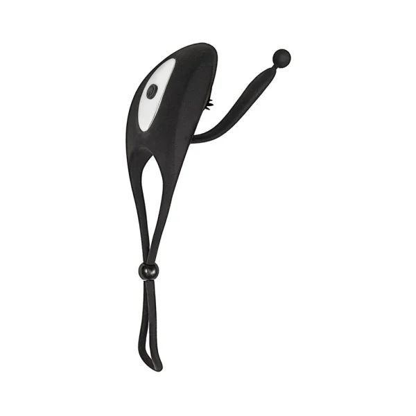 My Cockring Vibrating Pleasure Partner - Black — image 4 of 5
