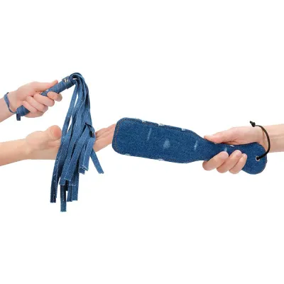 Ouch Tough Denim Style Bondage Kit
