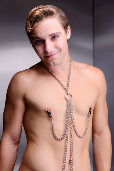 Collar Nipple And Clit Clamp Set