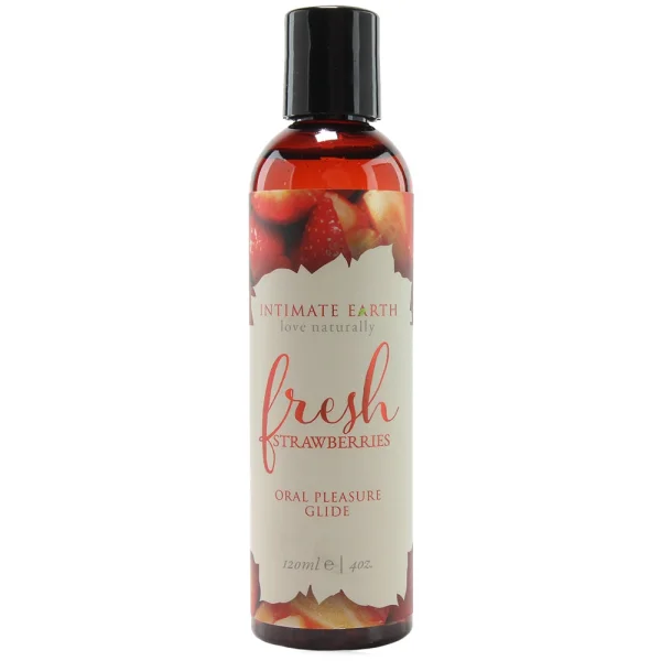 Intimate Earth Fresh Strawberries Flavored Lubricant