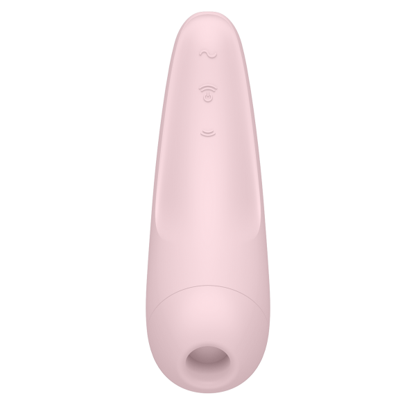 Satisfyer Curvy 2+ Pink App Controlled Vibrating Clitoral Stimulator