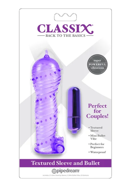 Classix Textured Sleeve and Bullet