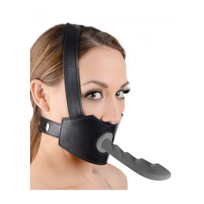 Face Fuk II Dildo Face Harness Bondage Hood